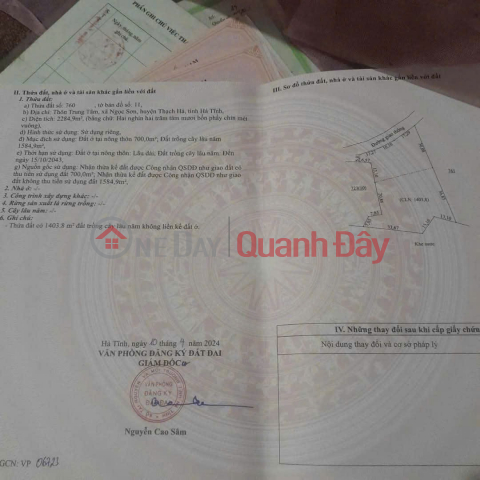 HOT HOT HOT - CẦN BÁN LÔ ĐẤT TẠI Xã Ngọc Sơn, huyện Thạch Hà, Hà Tĩnh _0