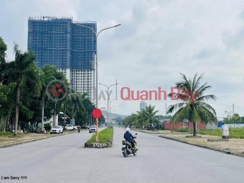 Rare goods, Only 01 land lot Corner 02 frontage clinging to double road 31m wide Cao Xanh A urban area, Ha Long. _0