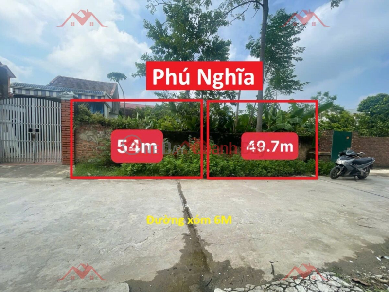 SUPER PRODUCT PRICED 2.3 BILLION LAND IN PHU NGHI-CHUONG MY AREA: 49.7M Sales Listings