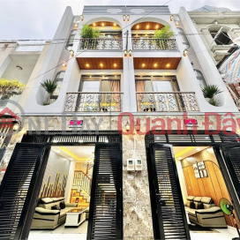 Beautiful 3-storey house with full furniture – Phan Huy Ich Social House, Go Vap – only 5.27 billion _0