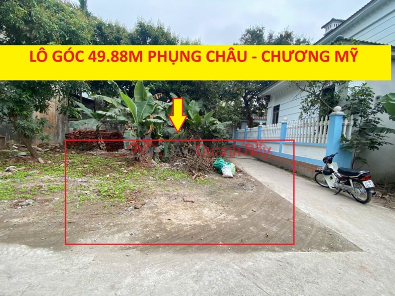 OWNER SELLS 49.88M2 LAND LOT IN PHUNG CHAU-CHUONG MY-HANOI Sales Listings