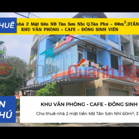 House for rent on Luy Ban Bich street frontage, 106m², 4 FLOORS - BUSY BRAND AREA _0