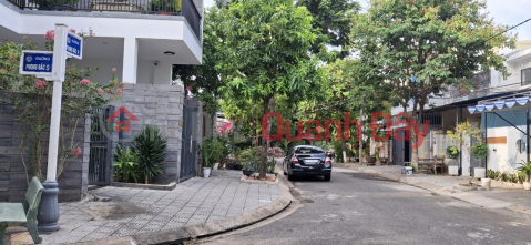 CORNER LOT LAND NEAR SEWER 110 SQM – HOA THO DONG, CAM LE – WIDTH 6M – PEAK BUSINESS – PRICE ONLY 3.49 BILLION _0