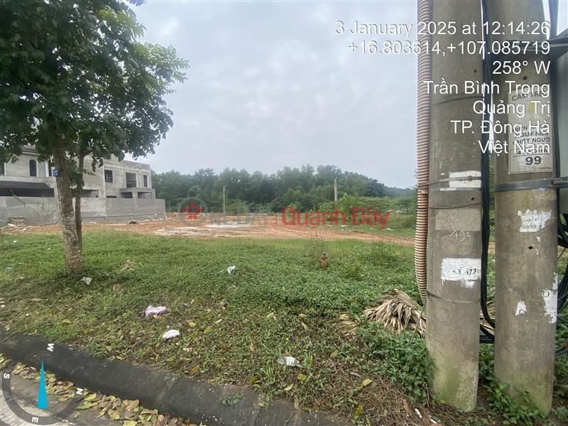 Bank urgently needs to sell land lot in Dong Ha town, Quang Tri, starting price 2.22 billion Sales Listings