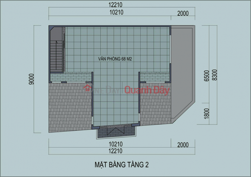 đ 12 triệu/ tháng | Văn phòng Lý tưởng cho DN thuê tại Việt Hưng, Long Biên, 2 tầng ~180m2 DTSD, MT rộng 12m, đường 3 làn ôtô