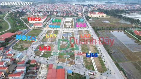 Auction land for sale in Thuy Lam Dong Anh - Split plot, flower garden view _0