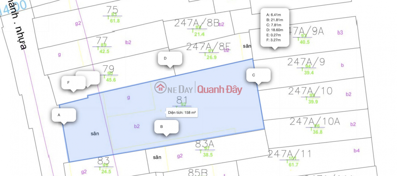 Front of Ho Bieu Chanh, Ward 12, Phu Nhuan: Area 6.6x22m, Good Price Only 28 Billion, Nice Location! | Vietnam Sales | đ 28 Billion