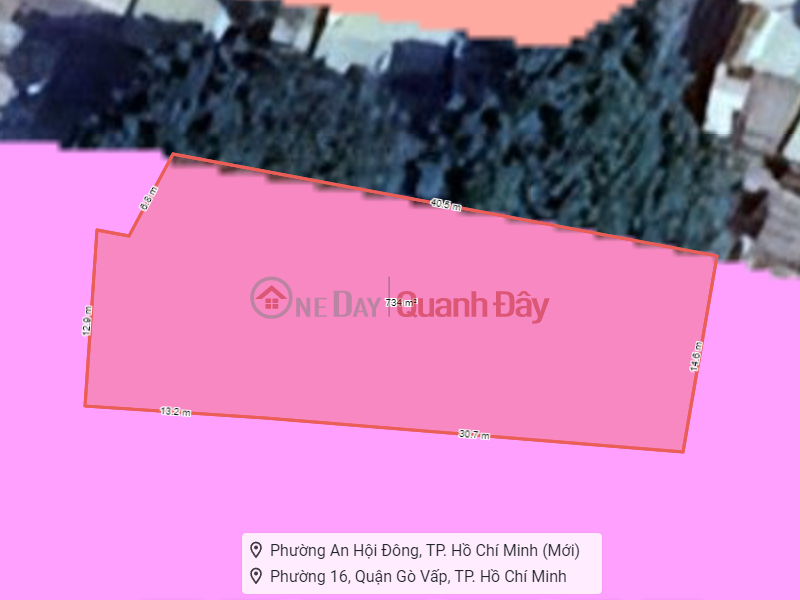 đ 95 tỷ | Đất SHR HXT né 774m2, Nở hậu – Thống Nhất Gò Vấp S