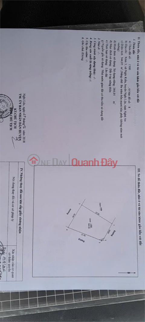 ĐẤT ĐẸP – GIÁ TỐT - SỞ HỮU NGAY LÔ ĐẤT Vị Trí Đẹp Tại Xóm 3 - Nghi Kiều - Nghi Lộc - Nghệ An _0