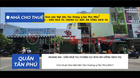 House for rent on Tan Huong Street, Tan Phu District, 90m², 16 million VND - Bustling service area. _0