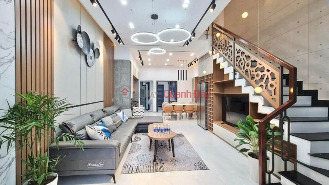 House for sale with 3 floors in front of Tran Quy Khoach - Hoa Minh | Vietnam | Sales, ₫ 6.5 Billion
