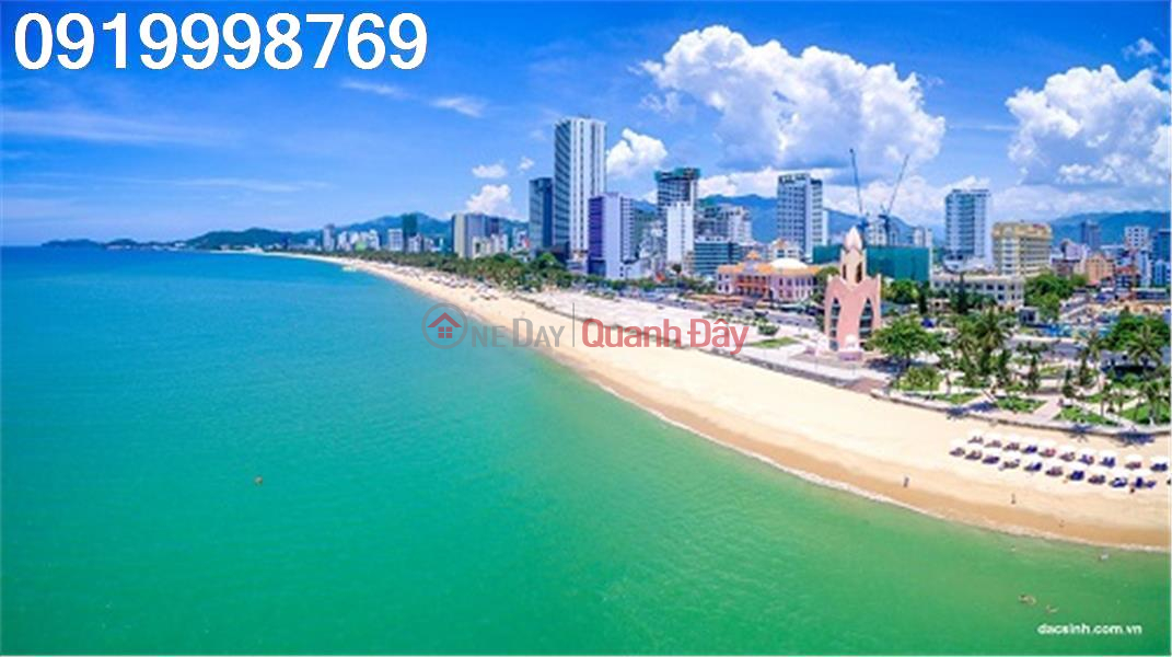 For sale plot of land with 15m wide road frontage in Le Hong Phong 1 New Urban Area, Nha Trang. Sales Listings