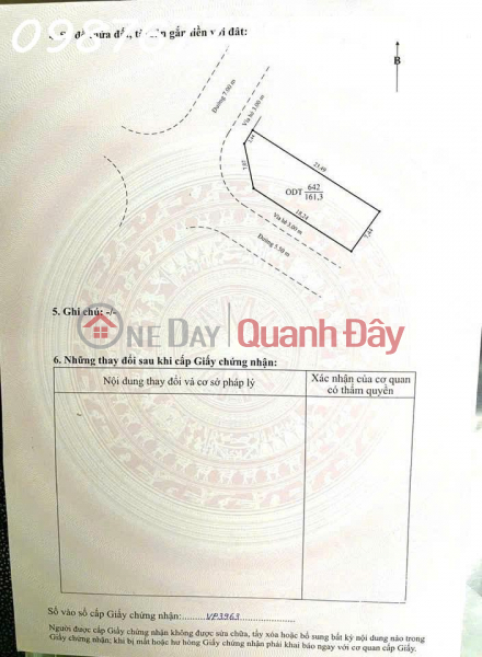 Bán hoặc cho thuê lô góc 2 mặt tiền siêu đẹp tại Sao Đỏ, TP. Chí Linh, DT 161 m2, giá đầu tư, Việt Nam, Cho thuê đ 10 triệu/ tháng