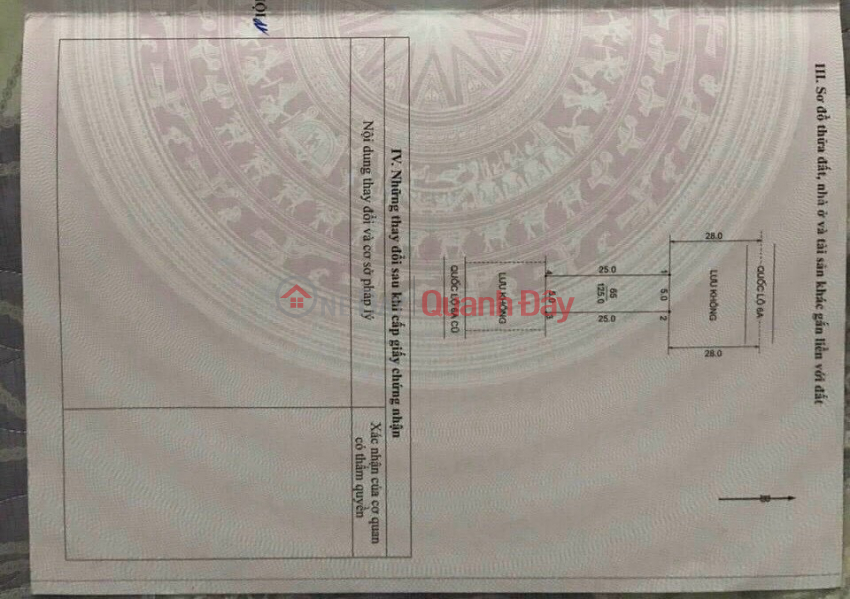 The only 125m plot of land facing Highway 6 in Phu Nghia Chuong My - Price just over 60 million\\/m2 Sales Listings