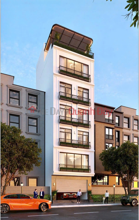 Nguyen Van Cu street frontage, Long Bien, soccer sidewalk, 6 floors, impressive frontage, 1 alley side, good for both business and living _0