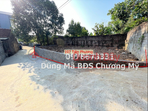 107M2 LAND IN TIEN PHUONG-CHUONG MY PRICE 2TY2 _0