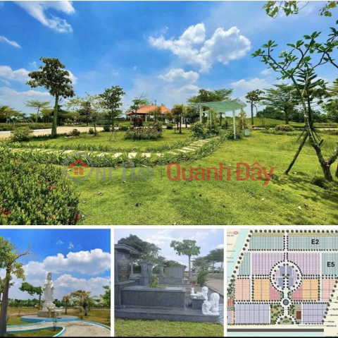 Cần chuyển nhượng gấp 4 huyệt mộ tiêu chuẩn tại Bồng Lai Viên - Đức Hòa, Long An _0