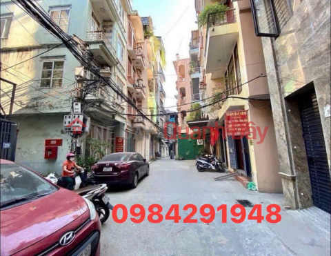 Bán nhà Khương Đình - Ôtô qua nhà ngõ thông, lô góc 2 mặt ngõ 50m xây 5 tầng _0