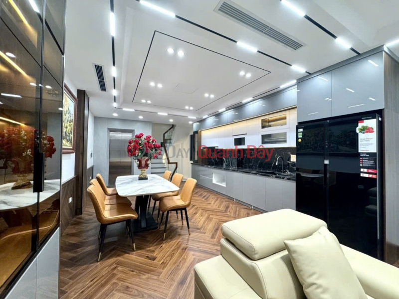 đ 19 Billion NEW HOUSE FOR SALE - BEAUTIFUL, CAR ACCESS, SUITABLE FOR BUSINESS, FULLY FURNISHED, NGOC LAM - LONG BIEN, 60M2, 6 FLOORS, 19 BILLION VND.