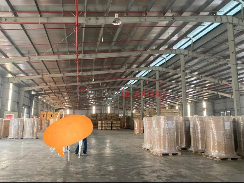 Warehouse for rent over 4000m2 in industrial park with automatic fire protection, VAT invoice, Thuong Tin Hanoi, Rental Listings