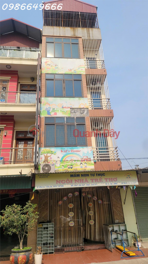 Selling a solidly built 5-storey house in Hoan Son commune, Bac Ninh, currently waiting to rent a kindergarten _0