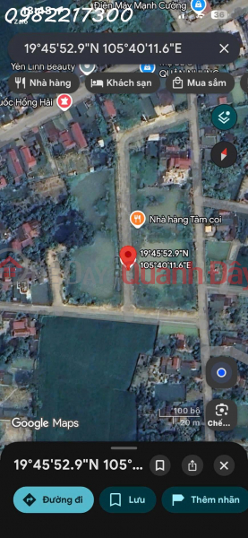 Property Search Vietnam | OneDay | Nhà ở | Niêm yết bán, Chính chủ cần bán lô đất đường rộng 11.5m, 132m2, tại Thọ Lộc, Triệu Sơn, Thanh Hóa