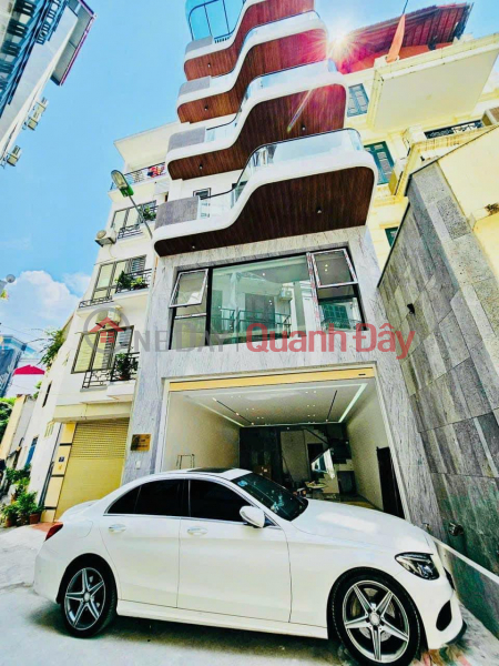 Beautiful house Ngoc Lam, 75m x 7 floors, 5.6m frontage, modern design, garage, full furniture Sales Listings