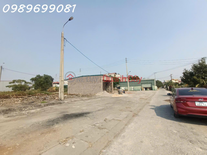 Auction land for sale X3 Khe Nu Nguyen Khe Dong Anh price 6.X billion Sales Listings