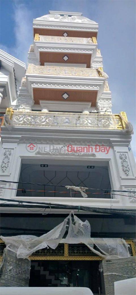 NEW HOUSE IN BINH TAN, NEAR LE VAN QUOI, 5 FLOORS, ELEVATOR, ABOVE 8 BILLION _0