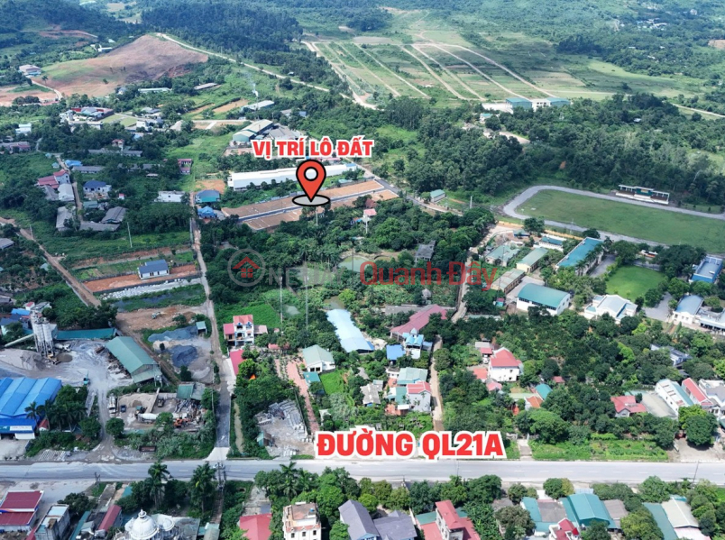 Officially opening for sale 48 lots in Hoa Thach, Quoc Oai - Car-free road Sales Listings