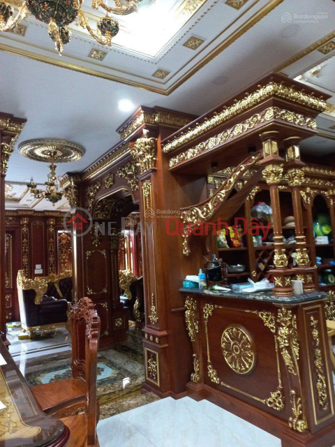 Urgent sale of Le Duc Tho villa, Go Vap, 37.9 billion, up to 176m2, 5 floors, with elevator, free imported high-class furniture _0
