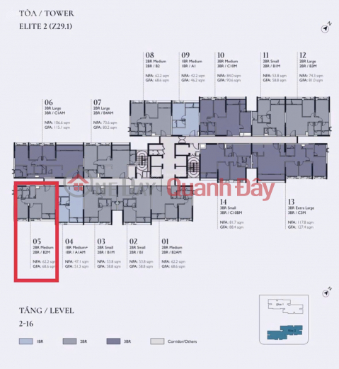 Selling a corner apartment with 2 bedrooms, Southeast balcony, the most beautiful in Lumi project. Apartment number E2.11.05. Price 5.4x billion _0