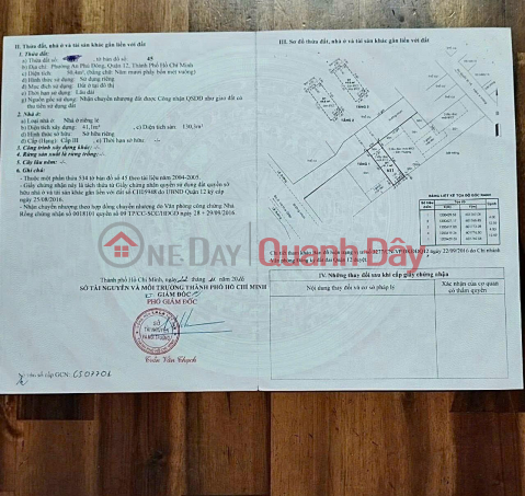 OWNER NEEDS TO SELL quickly a house in a beautiful location in An Phu Dong ward, district 12, HCMC _0