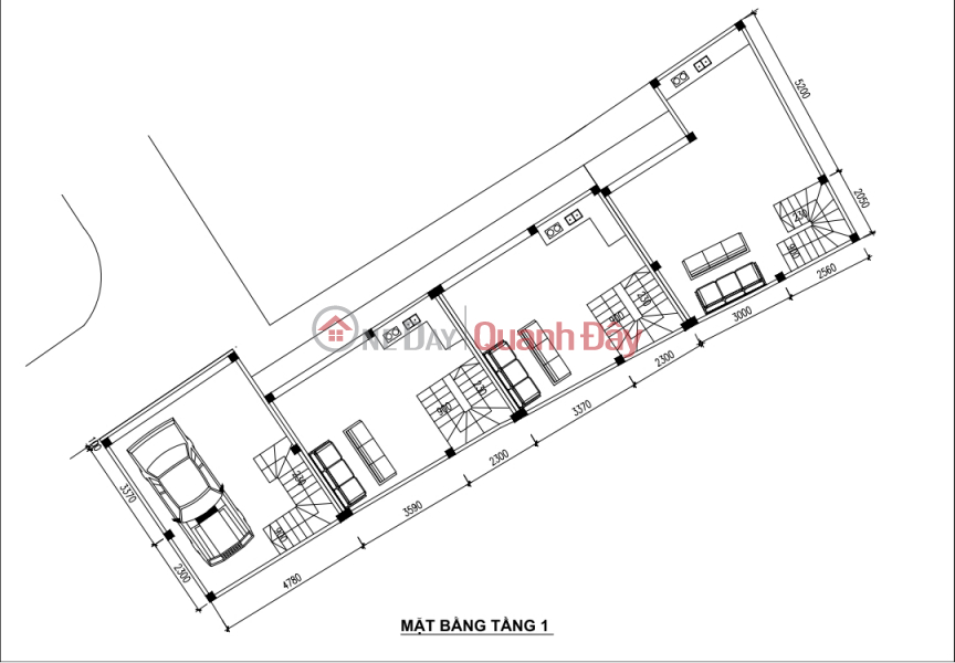 đ 4.1 Billion, Cluster of 4 5-storey houses, area 30m2, 3m entrance, 1 car entrance, close to Trinh Van Bo street. Slightly 4 billion