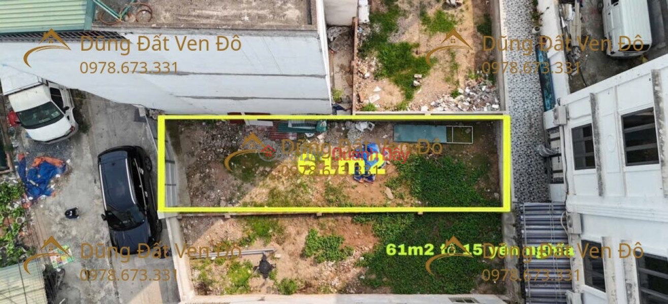 Lô Đất 61m2 oto đỗ trong đất Niêm yết bán (849-0486967565)