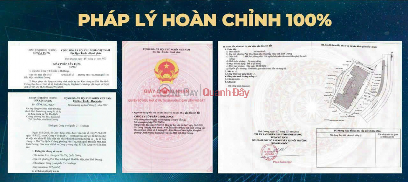 CĂN HỘ VIEW SÔNG DUY NHẤT NGAY TRUNG TÂM THÀNH PHỐ THỦ DẦU MỘT Niêm yết bán