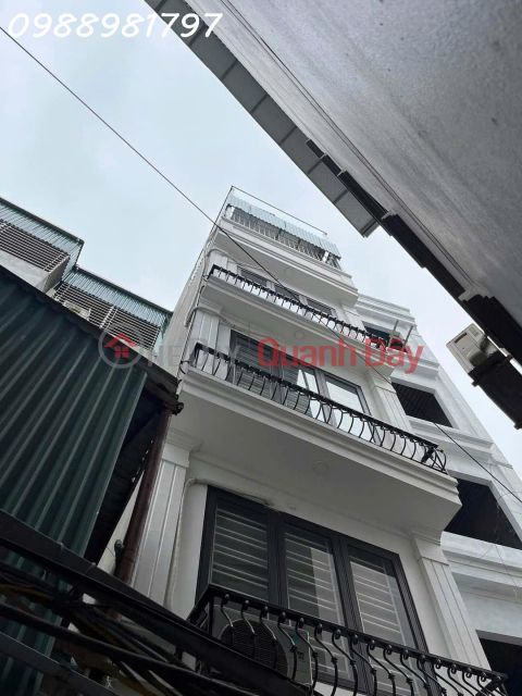 House for sale 50m2, 6 floors, 8 bedrooms, 8 bathrooms, Thinh Liet, Hoang Mai, 9.35 billion, red book _0