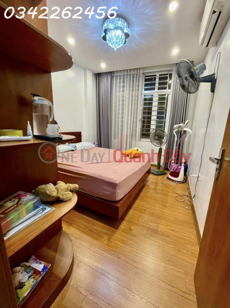 đ 8 Billion, Beautiful House for Sale, Thai Thinh, Dong Da, Car Lane, Area 40m2, 5 Floors Fully Furnished, Price 8 Billion.