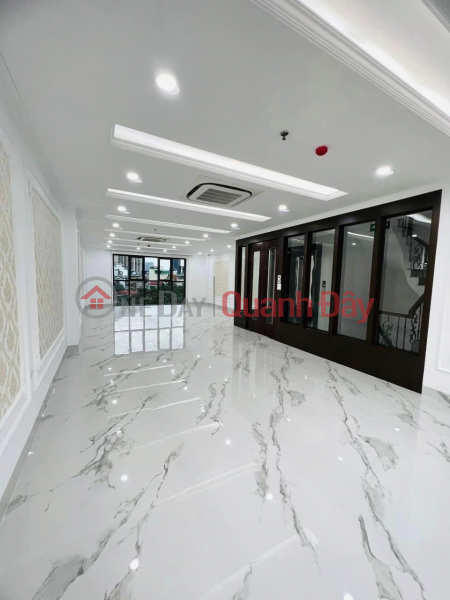 Property Search Vietnam | OneDay | Nhà ở | Niêm yết bán, Bán tòa nhà văn phòng hiện đại tại Hoàng Ngân - 91m2, 9 tầng, thang máy, giá cắt lỗ rẻ chỉ 42 tỷ