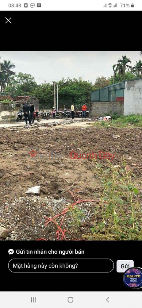 The owner needs to sell land in group 10, Hoang Dieu Ward, Thai Binh city, Thai Binh province _0