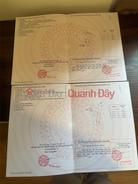 Beautiful Land - Great Price! Land for Sale with House Included in Nam Binh Commune, Dak Song District, Dak Nong Province Sales Listings