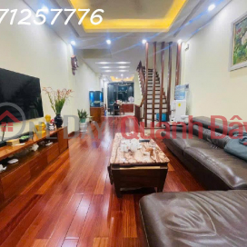 LE TRONG TAN-TRINH DINH CUU- HOANG MAI - AREA: 53.8m2- 5 FLOORS- FRONTAGE - FRONTAGE 3.8m - FREE INTERIOR FFUN, WOODEN FLOOR, DOOR _0