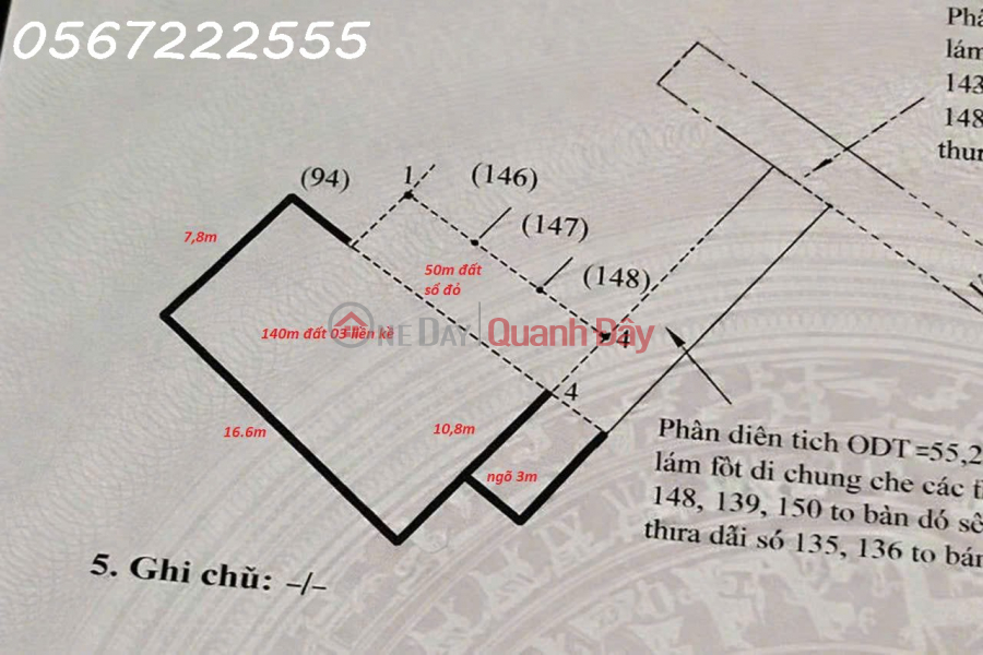 OWNER SELLING LAND PLOT IN HOA NGHIA - DUONG KINH - INCLUDES A BEAUTIFUL GARDEN PLOT - ZALO: 0567 222 555 Sales Listings