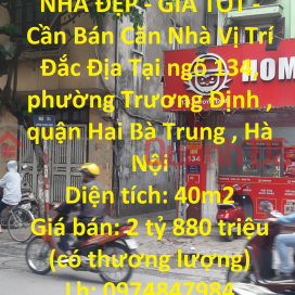 BEAUTIFUL HOUSE - GOOD PRICE - House For Sale Prime Location In Hai Ba Trung District - Hanoi _0