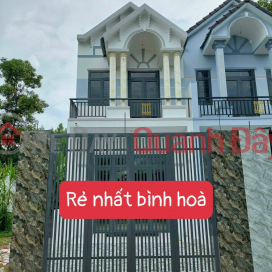 Selling a new house with 1 ground floor and 1 floor in Binh Hoa Residential Area - adjacent to Buu Long Ward for only 2.3 billion _0