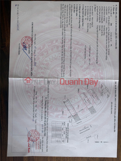 BEAUTIFUL HOUSE AT A GOOD PRICE – FOR SALE ON TO KY STREET – Tan Xuan Commune, Hoc Mon District, Ho Chi Minh City _0