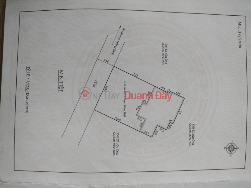 đ 40 Billion | FOR QUICK SELL LAND POT WITH HOUSE in Da Lat city, Lam Dong province