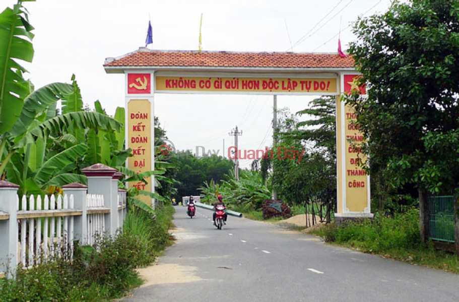 Land for sale in Hoa Khuong Commune, Hoa Vang, 300m from national highway Sales Listings