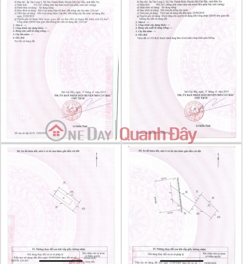 CHÍNH CHỦ Cần Bán Nhà Và Đất Mặt Tiền QL 60 Tại Xã Tân Thành Bình, Mỏ Cày Bắc, Bến Tre _0