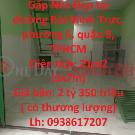 GENERAL FOR SALE Urgent Beautiful House in District 8, Ho Chi Minh City _0